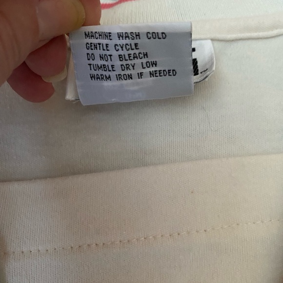 Vtg. 80s teddi brand petite women’s floral embroidery sequins top blouse, PM - Picture 9 of 12